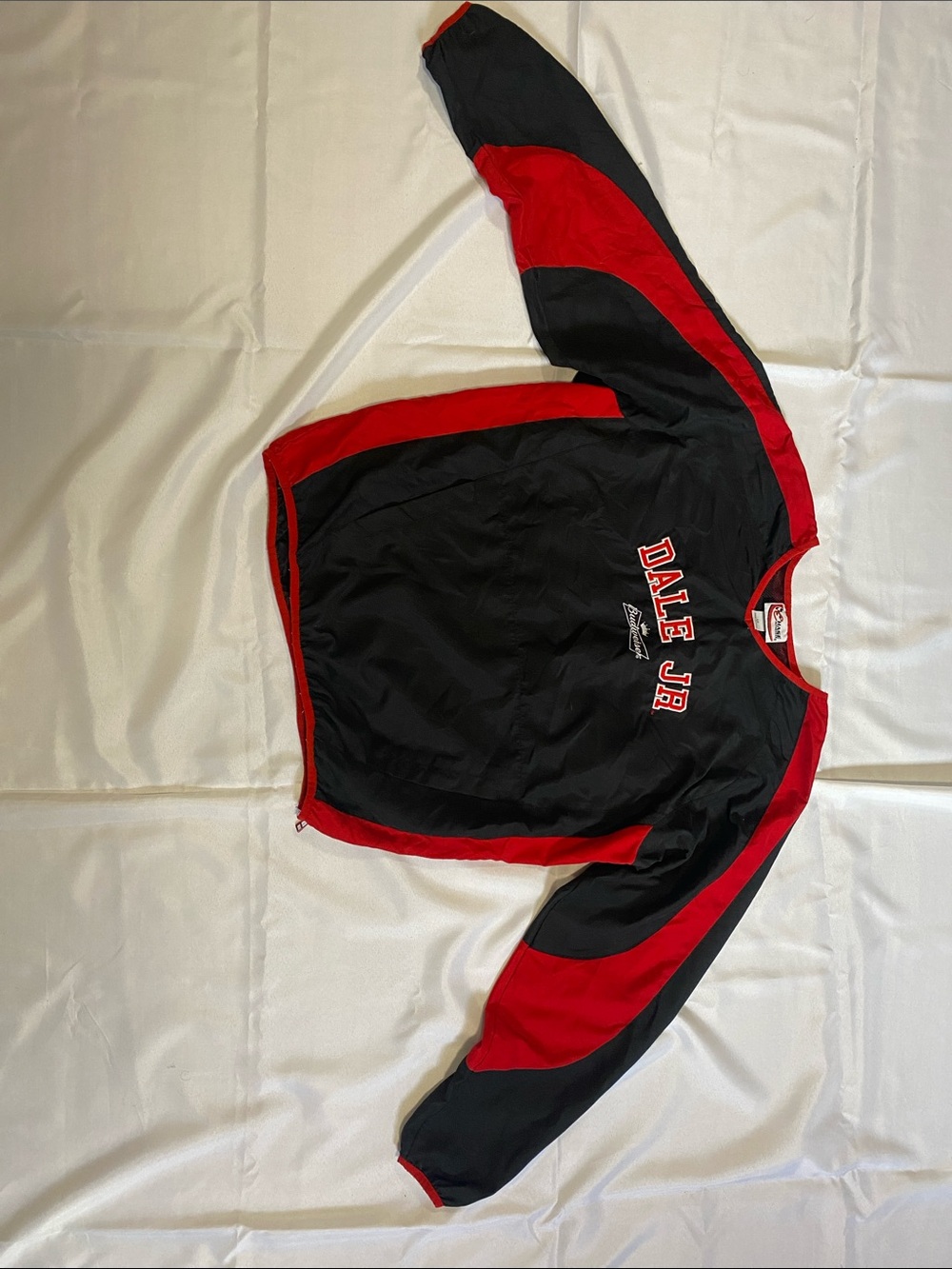 Chase Authentics NASCAR Dale Jr 8 Pullover with Red Trim